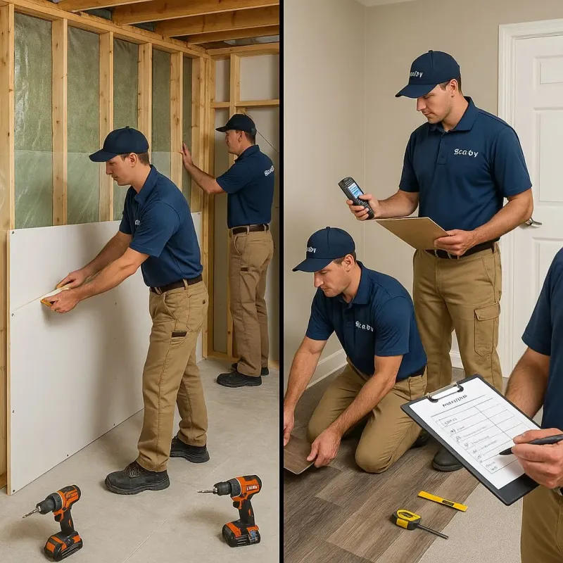 Repairs and Reconstruction process in Pikeville, KY